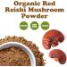 Food to Live Organic Red Reishi Mushroom Powder 12 Ounces All Natural Vegan Superfood for Immunity and Holistic Wellness. Rich in Antioxidants & Nutrients. Non-GMO. 100% Pure. Great for Smoothies. 12 Ounce (Pack of 1) - Buy Online on GoSupps.com