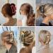 Wolfway 4 Inch Big Hair Clips 6 Pcs for Thick Hair - Large Rectangular Claw Clips for Women and Girls - Non-slip Acrylic Banana Jaw Clips - Hair Accessories in Various Colors - Buy Online on GoSupps.com