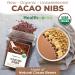 Healthworks Cacao Nibs Raw Organic (80oz / 5lb) | Criollo Bean | Unsweetened | Certified Organic | Keto, Vegan, Non-GMO | Antioxidant Superfood - Buy Online on GoSupps.com