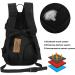 ArcEnCiel Motorcycle Backpack - Tactical Military Bag with Patch | Black - Buy Online on GoSupps.com