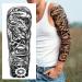 24 Sheets Cool Super Large Full Arm Temporary Tattoo Sleeve for Men & Women - Flower, Eagle, Compass, Tribal Tiger - 16 Sheets Thigh Adults Tatoo - FANRUI - Buy Online on GoSupps.com