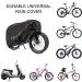 GRITRIVAL Waterproof Bike Cover with Bike Rack Chain Lock - Black (Large) | Outdoor Storage | 3 Colors | 2 Sizes - Buy Online on GoSupps.com