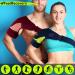Sport Shoulder Bandage with Cooling Pads - Adjustable Neoprene Support for Rotator Cuff - Cold & Heat Therapy for Men & Women (S/M Bordeaux) - Buy Online on GoSupps.com