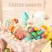 JOLAFUNBS Rainbow Marshmallow Sweets 680g Twister Cable Mallows Confectionery with Cream Vanilla Tub Bulk Sweets with Card. Kids Sweets for Easter Birthdays Camping Party Bag Fillers - Vegetarian - Buy Online on GoSupps.com