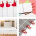 200 Pcs Mini Sewing Clips for Quilting and Fabric Crafts - Red Fabric Clips for Sewing and Binding - Buy Online on GoSupps.com
