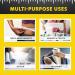 Perfect Measuring Tape- Fraction Tape Measure All-Purpose Tape Measure-Double Sided Fractional Inches & Millimeter/Centimeter Tape Measure (10 Pack- 60in - White) 10 Pack - 60in/1.5m White - Buy Online on GoSupps.com