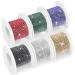 33 Yards 2 mm Multicolored Rhinestone Chain Trim Bling Crystal Close Trimming Claw Chain Diamond Rhinestone Trim for DIY Craft Sewing Decoration  6 Colors (Bright Color)