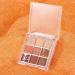 AMY'S DIARY Dark Brown Eyeshadow Palette - Copper Glitter Matte Shimmer Eye Makeup for Hazel Eyes | Waterproof & Long Lasting - Buy Online on GoSupps.com