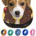 Ducomi inflatable hinges of the dog and cat - for operations relaxation of the animal - freedom in the event of movements and visibility - prevents Kratzer and bites (brown donuts XS) XS brown donuts