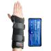 NeoTium Wrist Brace for Carpal Tunnel - Adjustable Night Wrist Support Brace with Splints for Left & Right Hand - Hot Cold Therapy for Sprain Arthritis Tendonitis Wrist Pain (S/M)