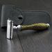 Double Edge Safety Razor Perfect Shaving Razor for Men Comes with Branded Leather Pouch