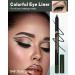 Green Gel Eyeliner Pencil Sharpenable Multi-Use Colored Eyeliner Waterproof Smudge-Proof Cream Shimmer Eye Liner Pen Long Wear Waterline Eyeliner with Sharpener High Pigmented Eye Pencil Makeup-04 04 Dark Green - Buy Online on GoSupps.com