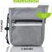 Reopet Waterproof Dog Treat Pouch Bag | Multiple Pockets & Built-in Poo Bag Dispenser | Hands-Free and Adjustable Belt | Ideal for Walking and Outdoors | Grey/Black - Buy Online on GoSupps.com