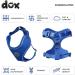 DDOXX Reflecting Airmesh Step-in Dog Harness - Adjustable Breathable Puppy Harness for All Sizes - XL Blue (Neck: 42-58cm Breast: 52-76cm) - Buy Online on GoSupps.com