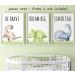 Dinosaur Set of 3 Unframed Poster Prints with Quotes for Baby Boy or Girl Nursery Dinosaur Bedroom Decor Dinosaur Wall Art Dream Big Stand Tall Be Brave (A3) Dream Big A3 - Buy Online on GoSupps.com