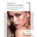 TSUVIMI 2 in 1 Eyeshadow Stick - High Pigmented Cream to Powder Formula - Long Lasting and No Crease - Water and Oil Resistant - Blendable - Easy to Use - Shimmer Brown and Black - Buy Online on GoSupps.com