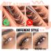 Shop 80pcs Cluster Wispy Eyelash Extensions | DIY D Curl 8-16mm Natural Look | Easy Home Application - Buy Online on GoSupps.com