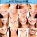 Buy Brigtviee 2 Pairs of False Teeth Veneers - Temporary Cosmetic Tooth Covers for Men & Women - Buy Online on GoSupps.com