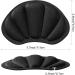 Back of Heel Cushion Pads - Adhesive Heel Grips for Boots & Loose Shoes | Reusable Inserts for Men & Women | Improve Shoe Fit | 4PCS Black - Buy Online on GoSupps.com