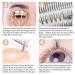 Simer 4 Types Individual Lashes - 220 Clusters, Natural Look Eyelash Extension Kit with Fishtail Lash & False Bottom Lashes - 6-11mm, Makeup DIY - Buy Online on GoSupps.com