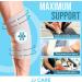 JJ CARE Elastic Bandage Wrap (Pack of 6) - 3" & 6" Compression Bandages with Clips for Ankle Wrist Foot | Durable & Reusable Shipping Worldwide - Buy Online on GoSupps.com