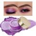 Oulac glitter eyeshadow violet |High pigmented cream-like shadow |Waterproof & durable |Metallic shimmering finish |Interior & wrinkle-free eye makeup | vegan & cruelty-free | 06g (13) well-dressed