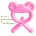 Baby Silicone Teething Ring - 3 Months+ - Promotes Touch & Sight - Pink | Shop Internationally - Buy Online on GoSupps.com