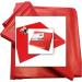 eXODA Incontinence Sheet - Red Mattress Pad 200x230 cm | Waterproof Bed Sheet for Adults & Children - Buy Online on GoSupps.com