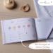 Mintkind Baptism Book | Perfect Baptism Gifts for Boys & Girls | Memory Book & Godchild Gift | Ideal Godmother Gift with Flower Design - Buy Online on GoSupps.com