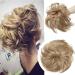 Dick 80g large hair part hair tie extensions messy bun dutt updos voluminous like real hair hair extension bun hair extensions ashblond