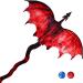 JEKOSEN Fiery Dragon 54" Huge Kite for Kids and Adults Easy to Fly Single Line String with 160" Tail for Beach Trip Park Family Outdoor Games and Activities