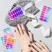 SILPECWEE Clashing Colors Nail Polish Strips - 12 Sheets of Graffiti Style Nail Stickers with Nail File included - Buy Online on GoSupps.com