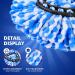 5 Pack Blue Microfiber Spin Mop Replacement Heads for EasyWring RinseClean System - Buy Online on GoSupps.com