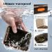 21-Grids Pill Organizer - Waterproof 7-Day Weekly Pill Box for Vitamins Fish Oil & Supplements | Push Button Daily Case - Buy Online on GoSupps.com