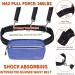 Shop TUDEC Dogs Jogging Line with Belly Belt | Reflective Free-Handed Leash for Large & Medium Dogs - Convenient Pocket & Cotal Bag Dispenser in Blue Gray - Buy Online on GoSupps.com