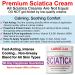Sciatica Nerve Cream - Maximum Strength Relief for Feet, Hands, Legs, Back - Arnica, MSM, Menthol - Soothing Comfort - 3 oz - Buy Online on GoSupps.com