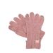 FC Bayern Munich knitted gloves cable pattern ladies pink SM