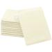 Zollner 10 Set washing gloves in 16x21 cm - suction -strong and soft washcloths in beige - with a practical hanger - washable up to 60 C - cotton - hotel quality 10x washcloths