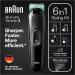 Braun 6-in-1 All-In-One Series 3 Male Grooming Kit with Beard Trimmer and Hair Clippers - Gifts for Men UK - MGK3221 Black/Volt Green - Buy Online on GoSupps.com