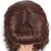 FAELBATY Short Brown Highlight Gold Wig with Bangs | Shoulder Length Curly Wavy Bob Synthetic Wig for Women's Cosplay Costume (12 Inches, T33/27) - Buy Online on GoSupps.com