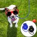 Nylon Dog Slip Lead 2 Pcs Nylon Adjustable Dog Loop Training Leash Heavy Duty Training Lead for Small and Medium Dog Outdoor Training (Blue Black) - Buy Online on GoSupps.com