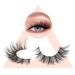 Cat Eye Wispy 16MM 3D Faux Mink Lashes | Natural Clear Band | 7 Pairs Pack by Mavphnee - Buy Online on GoSupps.com