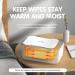 Wipe Warmer Baby Wipe Warmer with 3 Modes Temperature Control Diaper Wipes Dispenser with Large Capacity Evenly Overall Heating Constant Temperature Wipe Holder White - Buy Online on GoSupps.com