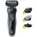 WAVE - Brau Rasierer Series 5 50-W4650cs Black 6 Piece Set - Buy Online on GoSupps.com