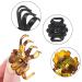 Expressions 12pc Medium Octopus Jaw Clip Set in Tortoise & Black - Professional Quality Hair Claw Clips Variety Pack for Everyday Styling - Women's Hair Accessories - Buy Online on GoSupps.com