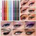 Eye Liner Set | Waterproof Matte Liquid Liner Pen Set | Matte Eyeshadow Highlight Pen Rainbow Eye Liner Soft Crayon Eye Shadow Set for Halloween Festival Makeup - Buy Online on GoSupps.com