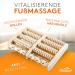 Alpine Breath Foot Massage Roller - Wooden Acupress Tower for Plantar Fasciitis Relief & Stimulating Heel Pain Relief - Vitalizing Foot Massage Device - Buy Online on GoSupps.com