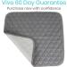 Premium Sures Chair Incontinence Pad - Waterproof Absorbent Seat Cover for Recliners - 22x21 Gray Protector for Men, Women, and Pets - Reusable Leakproof Lining for Spills, Urine, Fluids - Buy Online on GoSupps.com