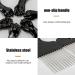 Metal Afro Comb Professional Smooth Hair Pick Comb Wide Tooth Hair Pick Comb Afro Pick for Curly Hair Hairdressing Styling Tool Pack of 1 - Buy Online on GoSupps.com