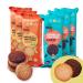 SUPER FUDGiO SUPER FUDGiO Organic Cookies | Naturally Sweetened Agave Organic Vegan Cookies - Palm Oil Free | Healthy Nibble | 6 x 130g